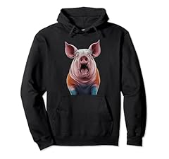 Pig pullover hoodie for sale  Delivered anywhere in UK