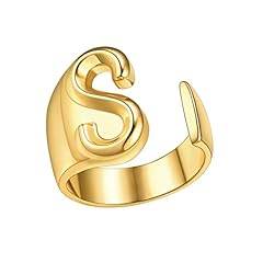 Findchic initial ring for sale  Delivered anywhere in USA 