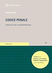 Codice penale annotato usato  Spedito ovunque in Italia 