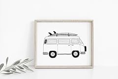 Surf van print for sale  Delivered anywhere in USA 