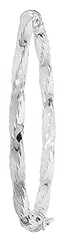 Silver bangle ladies for sale  Delivered anywhere in UK