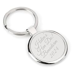 Personalised round keyrings for sale  Delivered anywhere in UK