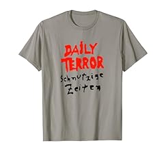 Daily terror shirt gebraucht kaufen  Wird an jeden Ort in Deutschland
