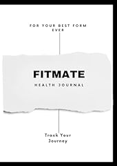 Fitmate health journal for sale  Delivered anywhere in USA 
