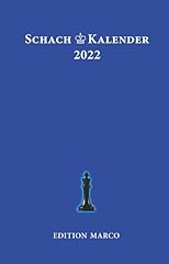 Schachkalender 2022 taschenkal gebraucht kaufen  Wird an jeden Ort in Deutschland