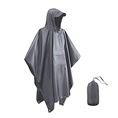 Waterproof poncho adult for sale  Delivered anywhere in UK