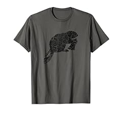 Beaver distressed print for sale  Delivered anywhere in USA 
