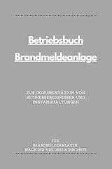 Betriebsbuch brandmeldeanlagen gebraucht kaufen  Wird an jeden Ort in Deutschland