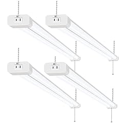 4 Pack 4FT LED Shop Light, Linkable Utility Shop Lights, for sale  Delivered anywhere in USA 