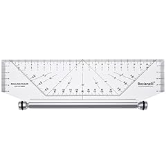 Rolling ruler 25cm for sale  Delivered anywhere in UK