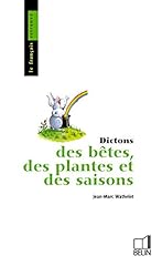 Dictons bêtes plantes d'occasion  Livré partout en Belgiqu