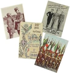 Quattro cartoline commemorativ usato  Spedito ovunque in Italia 