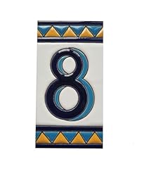 House numbers ceramic for sale  Delivered anywhere in USA 