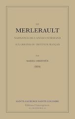 Merlerault naissance anglo d'occasion  Livré partout en France