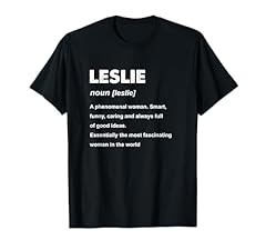 Leslie name shirt for sale  Delivered anywhere in USA 