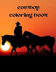 Cowboy coloring book d'occasion  Livré partout en France