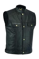 Leatherick gilet motard d'occasion  Livré partout en Belgiqu