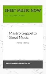 Mastro geppetto sheet gebraucht kaufen  Wird an jeden Ort in Deutschland