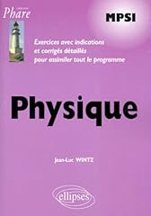Physique exercices indications d'occasion  Livré partout en France