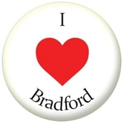 Love bradford badge for sale  Delivered anywhere in UK