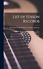 List edison records for sale  Delivered anywhere in UK