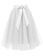 White tulle skirt for sale  Delivered anywhere in USA 