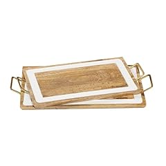 Deco wood tray for sale  Delivered anywhere in USA 
