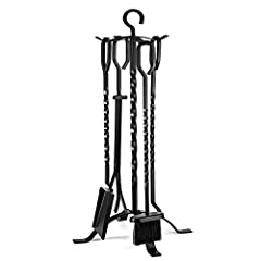 Delxo 5pcs Fireplace Tools Set 31inch Black Cast Iron for sale  Delivered anywhere in Canada