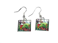 Rupert bear earrings for sale  Delivered anywhere in UK