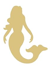 Mermaid cutout unfinished for sale  Delivered anywhere in USA 