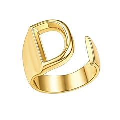 Findchic initial ring for sale  Delivered anywhere in USA 