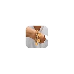 Chunky gold bracelet for sale  Delivered anywhere in UK