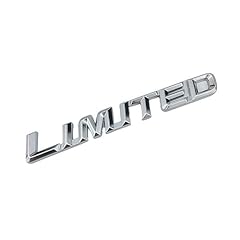 Emblema metallo limited usato  Spedito ovunque in Italia 