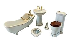 Dollhouse bathroom set for sale  Delivered anywhere in USA 