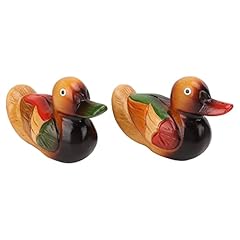 Mandarinenten rnament holz gebraucht kaufen  Wird an jeden Ort in Deutschland