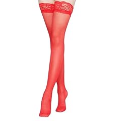 Red stockings women for sale  Delivered anywhere in UK