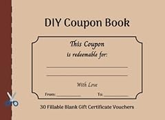 Diy coupon book for sale  Delivered anywhere in UK