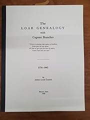 The loar genealogy d'occasion  Livré partout en France