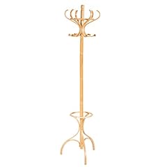 Used, Multigot Rotating Coat Stand Rack, Wooden Freestanding for sale  Delivered anywhere in UK