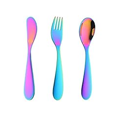 Rainbow children cutlery for sale  Delivered anywhere in UK
