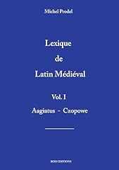 Lexique latin médiéval usato  Spedito ovunque in Italia 
