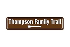 Trail sign custom for sale  Delivered anywhere in USA 