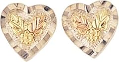 Heart stud earrings for sale  Delivered anywhere in USA 