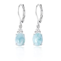 Larimar dangle earrings for sale  Delivered anywhere in USA 