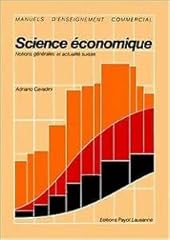Science économique d'occasion  Livré partout en France