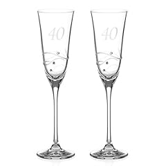 Diamante swarovski 40th for sale  Delivered anywhere in UK