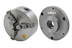 Used, Shars 6" 3 Jaw Self Centering Lathe Chuck with 2 Sets for sale  Delivered anywhere in USA 