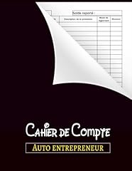 Cahier compte auto d'occasion  Livré partout en France