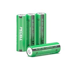 Batterie ricaricabili 1200mah usato  Spedito ovunque in Italia 