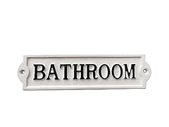 Metal bathroom sign for sale  Delivered anywhere in USA 